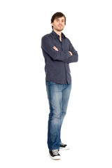 Portrait of young man