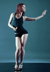 modern style dancer.