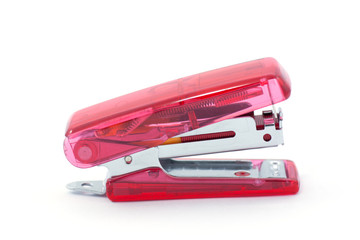 red stapler