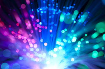 Background with optical fibers