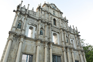 Fototapeta premium ruins of St. Paul's Cathedral