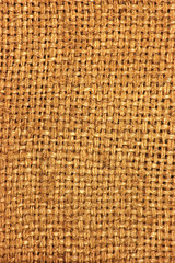 Natural textured burlap sackcloth hessian texture of coffee sack