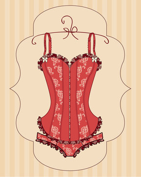 vintage corset