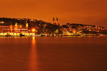 Fototapeta premium Stockholm skyline