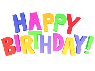 happy birthday 3d