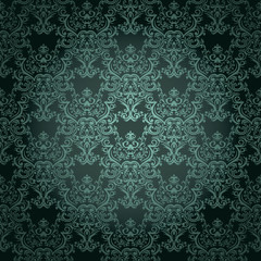 Damask seamless pattern