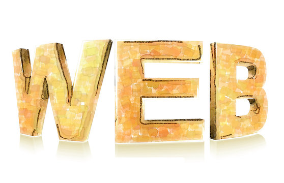 Abstract web word