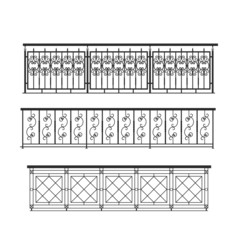railing parapet metal for exterior