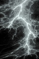 Abstract fantasy lightning