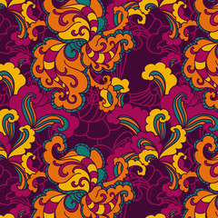 floral seamless background