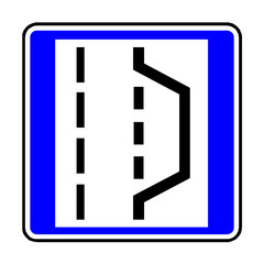 Verkehrsschild - 328 Nothalte- und Pannenbucht