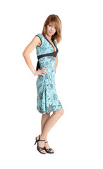 Naklejka premium beautiful girl