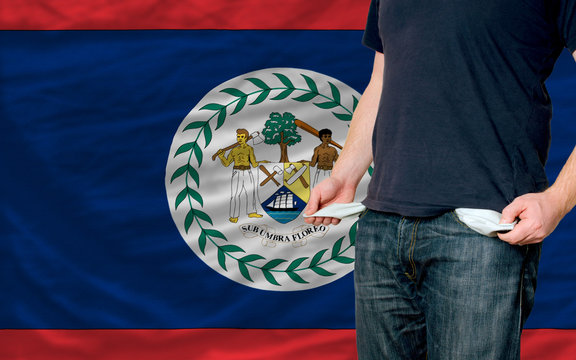 recession impact on young man and society in belize