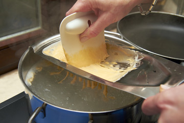 Handgemachte Spätzle