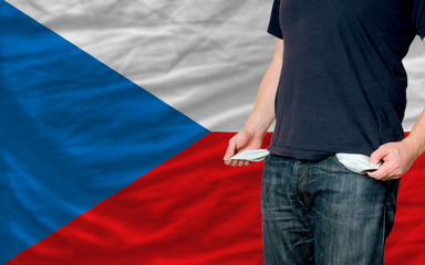 recession impact on young man and society in czech