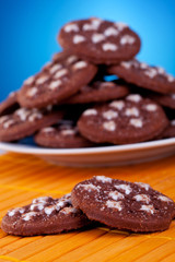 delicious brown cookies