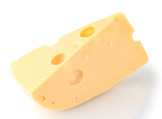 Сheese isolated on white