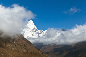 Himalayas landscape, Mount Ama Dablam