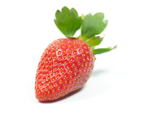 Strawberry isolated on white background