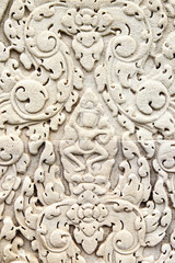 Khmer stone carving