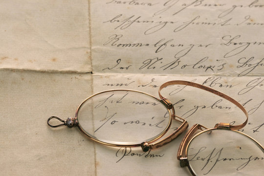 Gro&szlig;vaters Handschrift