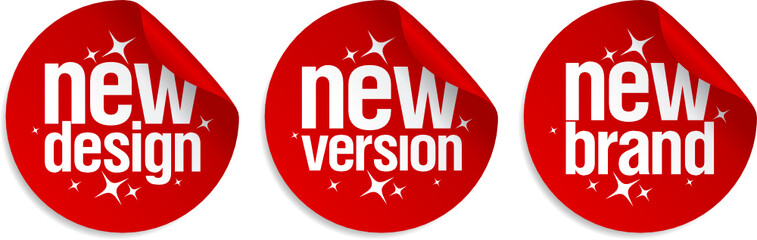 New Brand stickers