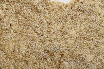 Vietnamese nougat with sesame seeds, peanuts and caramel.
