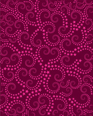 swirly stars beauty concept background