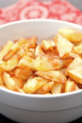 Bowl Of Crisp Golden Potato
