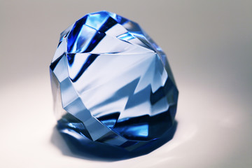 big blue false diamond