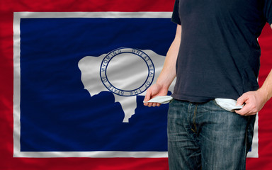 recession impact on young man and society in wyoming