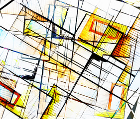 abstract  composition