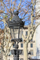 Fototapeta na wymiar Spanish street lantern
