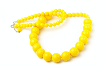 yellow necklace
