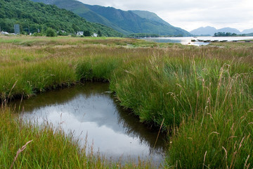 View of Loch Leven from Glencoe