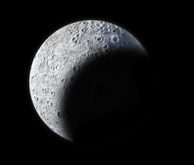 Luna Cuarto Creciente © Javierafael