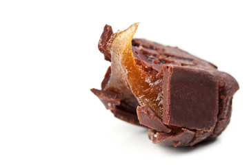 closeup of chocolate