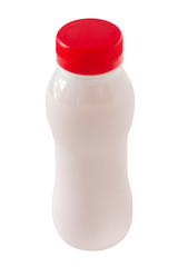 bottle of yogurt