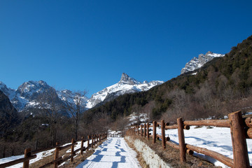 TREKKING sulla neve