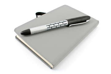 Notepad and pen