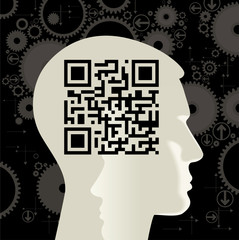 QR Code with heart