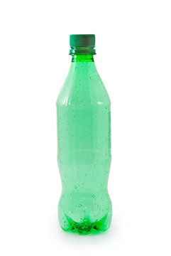 plastic bottle with a cork
