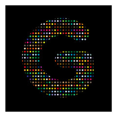 G, lettre G, alphabet, lettre, mot, écriture, vecteur, graphique