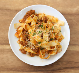 Pasta with Bolognese Sauce