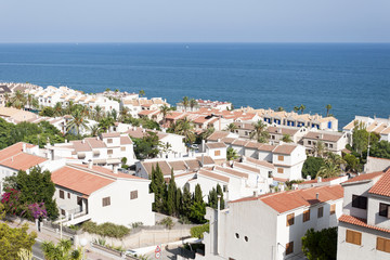 Obraz premium Views of Santa Pola town, Alicante, Spain