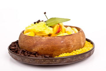  sticky rice in jackfruit 