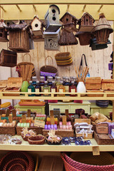 Bancarella al mercato etnico