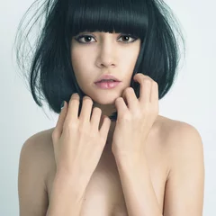 Fotobehang Akt Young beautiful lady  © Egor Mayer