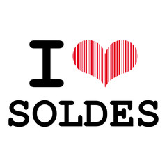 I Love Soldes Barrecode