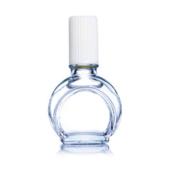 transparent perfume bottle